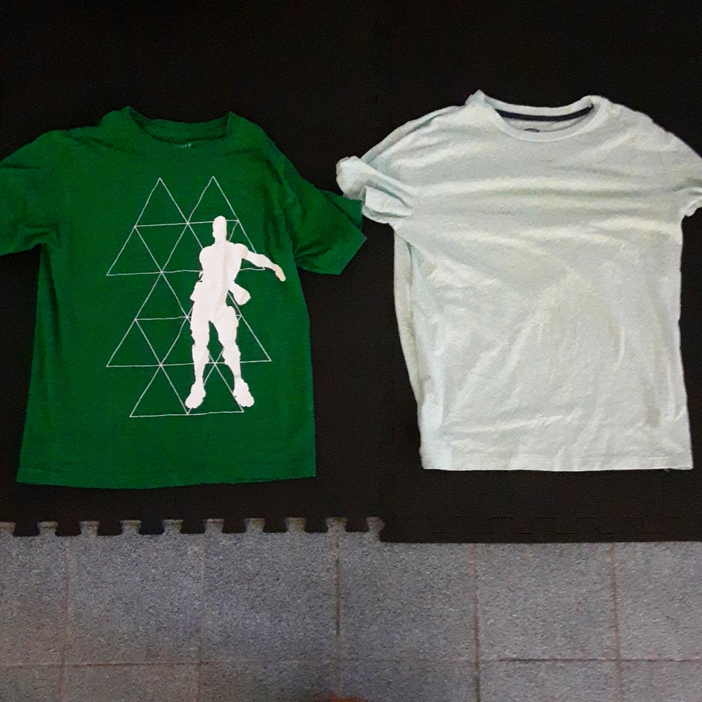 Two large kids boy shirt